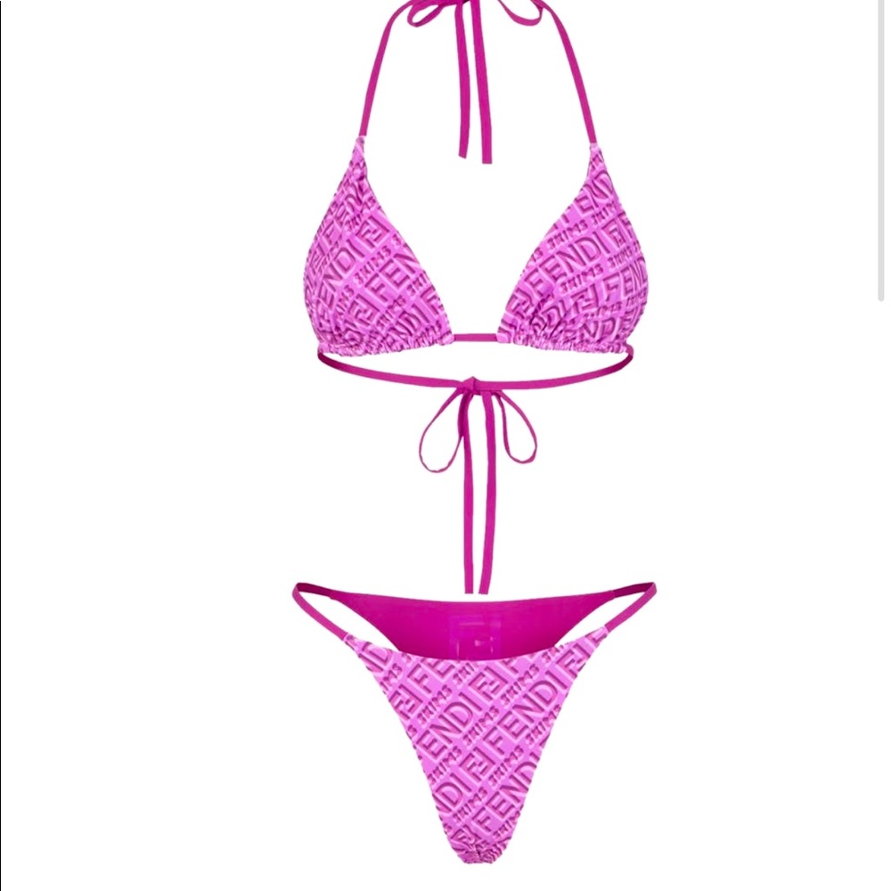 Fendi x SKIMS Reversible Two-Piece Swimsuit